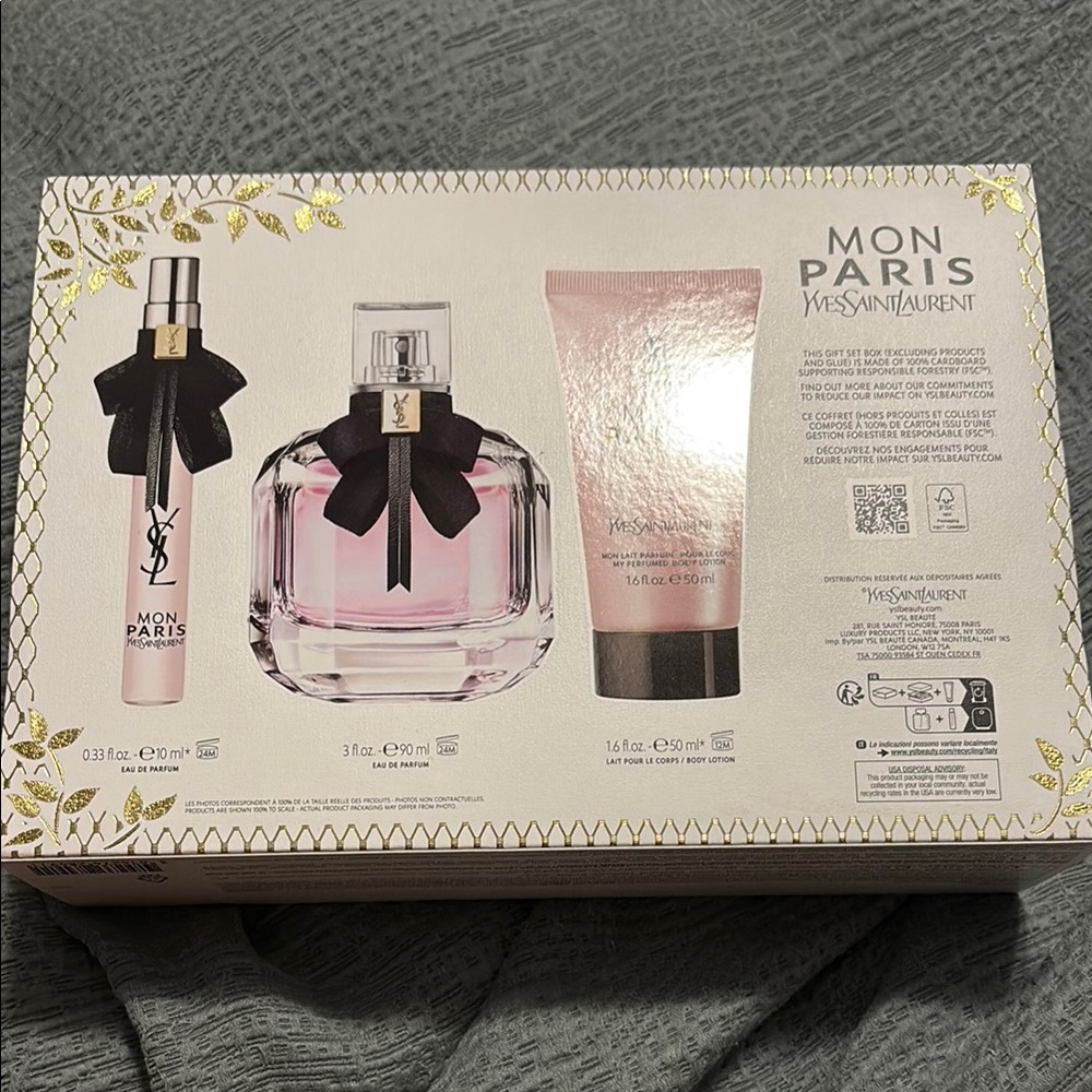 Yves Saint Laurent Mon Paris Gift Set - Pink